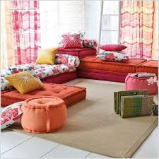 10 Wonderful Alternatives To A Living Room Sofa Floor Pillows Living Room Floor Seating Living Room Floor Cushions Living Room