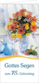 Karte Gottes Segen Zum 75 Geburtstag Logo Logobuchversand Anzeige Geschenk Geschenkidee Geburtsta Grusskarten Geburtstag Christliche Geschenke Karten