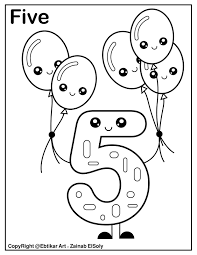 These coloring pages is really useful for early child education but you don't this page has a lot of free printable number coloring page for kids,parents and preschool teachers. Number 5 Coloring Pages Coloring Home