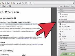 Select the text for which you want to change font attributes and choose the font size, font type, color, alignment, and other properties. Text In Adobe Acrobat Bearbeiten Wikihow