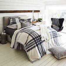 Black And White Plaid Comforter Set Queen Ugg Tarni Plaid Reversible Comforter Set Bedding Master Bedroom Comforter Sets Comfortable Bedroom