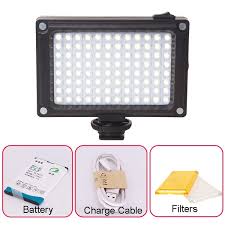 96 Led Video Light With Battery Filters Hotshoe Photo Lighting On Camera For Canon Nikon Sony Camcorder Dv Dslr With Usb Charge Cable Wish