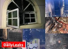 A midnight fire on tuesday gutted some parts of the house of a popular yoruba rights activist, sunday igboho. Fire Engulfs Sunday Igboho S House In Ibadan The Daily Leaks