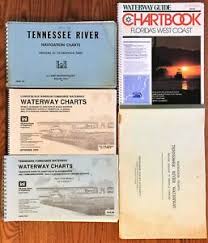 Details About Lot Of 5 Waterway Navigation Charts Tennessee Kentucky Florida Us Engineers