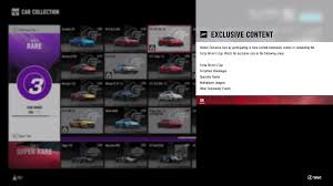 Nov 09, 2017 · in order to unlock certain cars, you have to a particular task. How To Unlock Exclusive Cars In Forza Motorsport 7 Fullthrottle Media