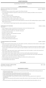 Supplier Quality Engineer Resume Sample Mintresume