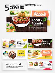 5 Food Restaurant Facebook Covers Templates Psd Food Family Meals Foodie