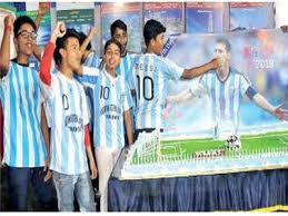 While carrying 'happy birthday lionel messi' posters to the stadium is not possible, fans can always share them online along with positive messages for their favourite footballer. Top Form Or Not Messi Gets A Big Birthday Bash From Loyal Kolkata Fans Kolkata News Times Of India