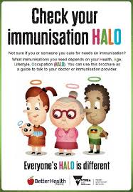 Over 40 years in victoria not eligible for the fines of vaccine as a result of this sudden outbreak. Immunisation Health Vic