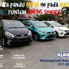 Maybe you would like to learn more about one of these? Kereta Sewa Seremban Klezcar Ampangan Car Rental Provider In Seremban Negeri Sembilan