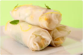 Rouleaux De Printemps Au Poulet Et Curry Chefnini Recette Rouleau De Printemps Poulet Rouleau De Printemps Recettes Sans Sel