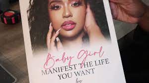 The internet personality released her book baby girl: Manifest The Life You Want B Simone S Book Flip Through Review Youtube