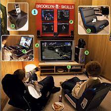 Build It The Ultimate Game Room Video Game Rooms Game Room Design Boys Game Room