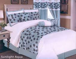 7pc Sunlight Comforter Set King Queen Full Bed In A Bag Matching Curtain Set King Comforter Sets Comforter Sets Comfortable Bedroom