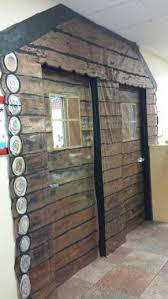 Log cabins in the cairngorms in scotland, devon hideaways, romantic settings in the cotswolds or by the seaside in wales. Little House In The Big Woods Log Cabin Classroom Doors Classroom Door Camping Classroom Cabin Theme