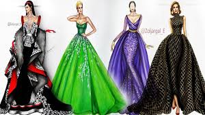 Fashion Illustration Compilation Speed Painting Part 1 Youtube Fashion Illustration Fashion Illustration Tutorial Illustration Fashion Design