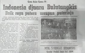 Kilas Balik Asian Games 1962 Jakarta Indonesia