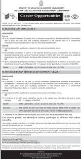 When preparing for a job interview, use the same etiquette you would as if you. Quantity Surveyor Manager Hr Development Sri Lanka Land Reclamation Development Corporation