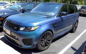 Land Rover Range Rover Sport Svr 27 August 2018 Autogespot