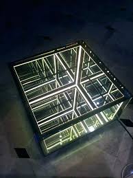 Infinity Coffee Table Mirror Illusion Mirror Art Infinity Mirror