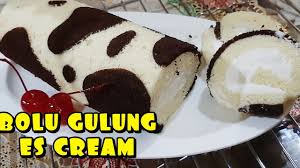 July 21, 2010 by noneecakes. Bolu Gulung Terasa Es Cream Sangat Lembut Dan Creamy Motif Lucu Youtube