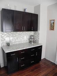 Customer Testimonial Mocha Shaker Cabinets Modern By Rta Cabinet Store Shaker Style Kitchen Cabinets Backsplash With Dark Cabinets Kitchen Cabinet Styles