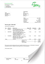Viele selbstständige wünschen sich das muster einer abschlagsrechnung. Muster Rechnung Bizsoft 1000fach Erprobte Rechnungssoftware