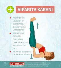 Yoga Therapy Yoga Infographics Viparita Karani Hatha Yoga Royalty Free Cliparts Vectors And Stock Illustration Image 40004600