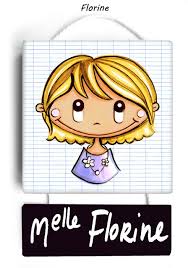 Plaque De Porte De Classe Florine Cadeau Maitresse Plaques De Portes Pour Les Classes Cadeaux Maitresse Plaque De Porte Porte De Classe