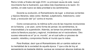 Defiende el concepto de nación, como un conjunto de individuos libres y soberanos que reclaman el derecho de autodeterminación y elegir sus. Texto Expositivo Romanticismo Google Docs