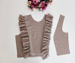 Patron N 10 Blouse A Manches Ou Patron B Pour Les Grandes Ma P Tite Ecole De Couture Pakaian Wanita Pakaian Anak Model Pakaian