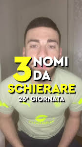 3 giocatori da schierare