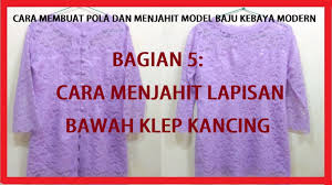 Siapkan peralatan seperti kain, cutting mat, dan meteran jahit. Cara Membuat Pola Dan Menjahit Model Baju Kebaya Modern Bagian 4 By Toko Kain Katun