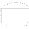 First, we're going to assume that the top of the circular plate is 6 meters under the water. 1