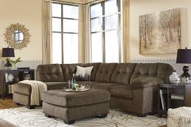 Ashley Accrington Earth Left Arm Facing Corner Chaise Right Arm Facing Sofa Sectional Accent Ottoman Sectional Sofa Furniture Classic Living Room