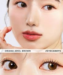 Buy i-Sha Ariel 1-Day Brown Color Contacts