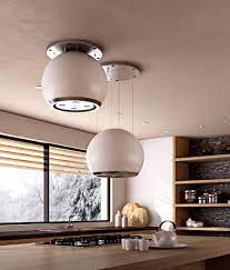 A great looking compact extraction solution for installation in the ceiling with built in timer and a high extraction rate. Faber Bios Wall Extractor Hood