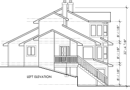 Find home designs w/outdoor kitchens, indoor outdoor flow & more! View Home Sloping Lot Multi Level House Plan 3d Home 360 View