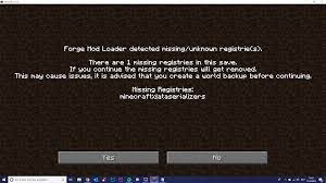 (adds ores in the overworld, nether & end!) special armor & tool sets (and horse armors!) Forge Server Login Error Missing Registries Minecraft Dataserializers Support Bug Reports Forge Forums