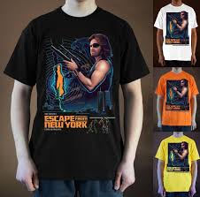 Escapce From Ny Ver 5 Kurt Russell T Shirt Black Orange White S 5xl Cool Sweatshirts Online Random Funny T Shirts From Liguo0057 12 79