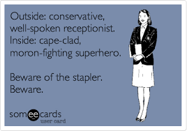 Funny Quotes From Receptionist. QuotesGram via Relatably.com