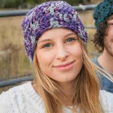 A Valley Beanie is a slightly slouchy rib-cuff hat for every head