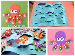 octopus craft idea for kids 1 crafts paper 