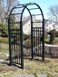 When you shop for arbors online, you'll find many styles, many made from metal and many with curved arches. Pin On Arbors And Garden Structures