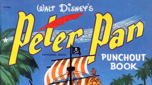 Peter Pan Punchout Book Cleaned The Disney Experience Disney Experience Books Peter Pan