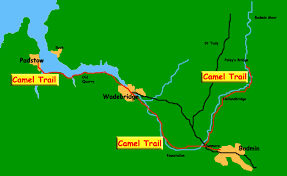 Part of the camel estuary has been designated an area of outstanding natural beauty. Camel Trail In Cornwall Padstow Wadebridge Bodmin