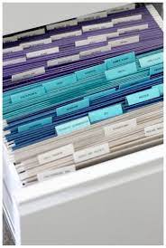 Select a filing solution based on your needs and space. File Cabinet Organization Organizing In Style Polished Habitat