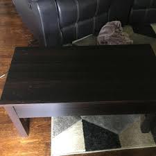 The table is made from composite wood with a rich, brown finish that can fit in with just about any. Find More Mainstays Lift Top Coffee Table For Sale At Up To 90 Off