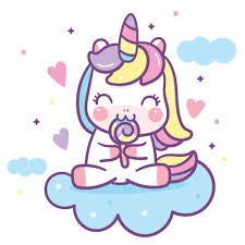 Cela servira a définir la tête et le corps de la licorne. Animaux Chat Dessin Kawaii Licorne