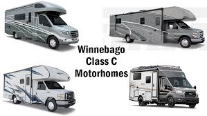 Class c rv with bunk beds. Winnebago Class C Motorhome Lineup Lichtsinn Rv Blog